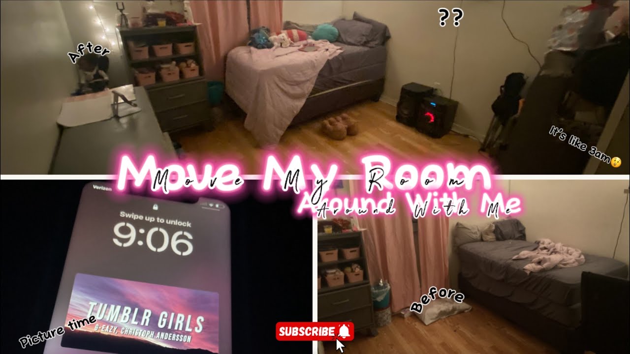 Move My Room Around With Me(AT 3AMM?) YouTube