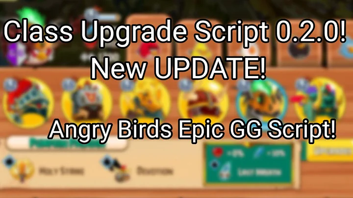 Class Upgrade Script! New Update 0.2.0! (+link)