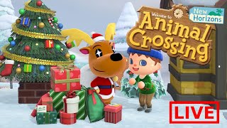 🔴ON PREPARE LES MISES A JOUR DE NOEL ! ANIMAL CROSSING NEW HORIZONS LIVE FR