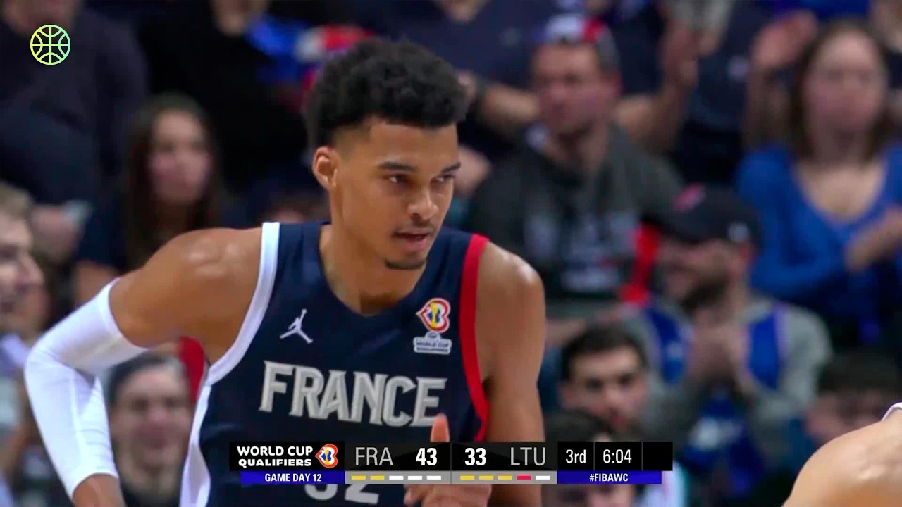 The Day France Unleashed Wemby vs Lithuania 🔥