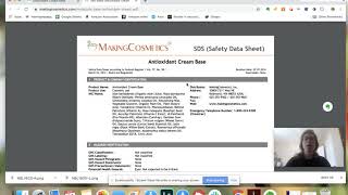 How to create a MSDS (Material safety Data Sheet) to sell beauty products on Amazon. screenshot 3