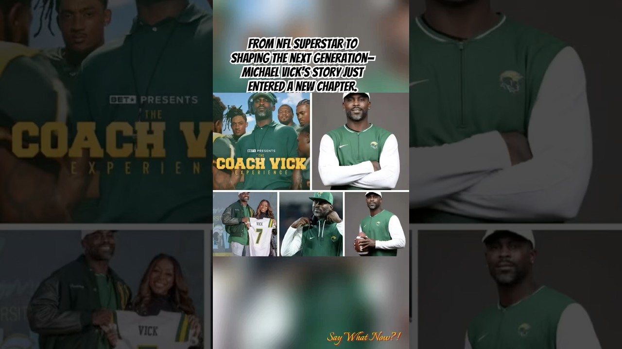 From NFL superstar to shaping the next generation—Michael Vick’s story just entered a new chapter.🔥