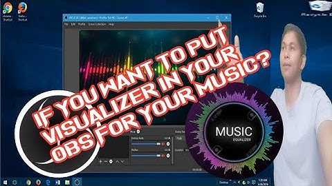 HOW TO PUT VISUALIZER IN OBS