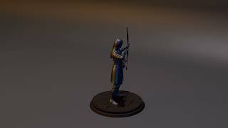 Elf Archer - 3d Print Model Showcase screenshot 4