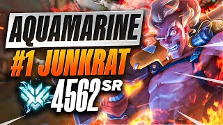Rank #1 JUNKRAT GOD Proves why he is so OP | Overwatch Best of Aquamarine Montage