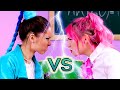 💖 PINK girl VS 💙 BLUE girl CHALLENGE