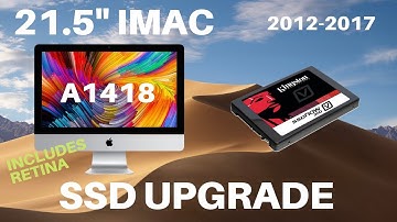 🍏🖥️🛠️ 21.5" iMac Hard Drive Replacement or SSD Upgrade 2012-2017 (Including Retina) A1418