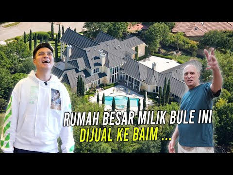 BULE ISLAM INI JUAL RUMAH BESARNYA KE BAIM !! RUMAHNYA SUPER BAGUS !! ARSITEKNYA DARI AMERIKA !!