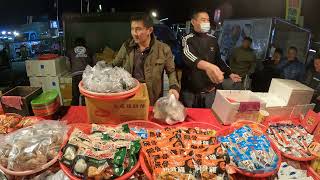 23 土魠魚每片都是那麼大片 回去抹點鹽巴乾煎就好吃囉!!! #嘉義趙又廷 #全晟海產 #週六斗南夜市 #海鮮拍賣 #海鮮叫賣
