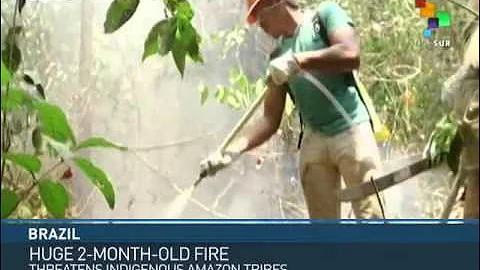 Brazil: Huge Forest Fire Threatens Amazon Indigenous Communities