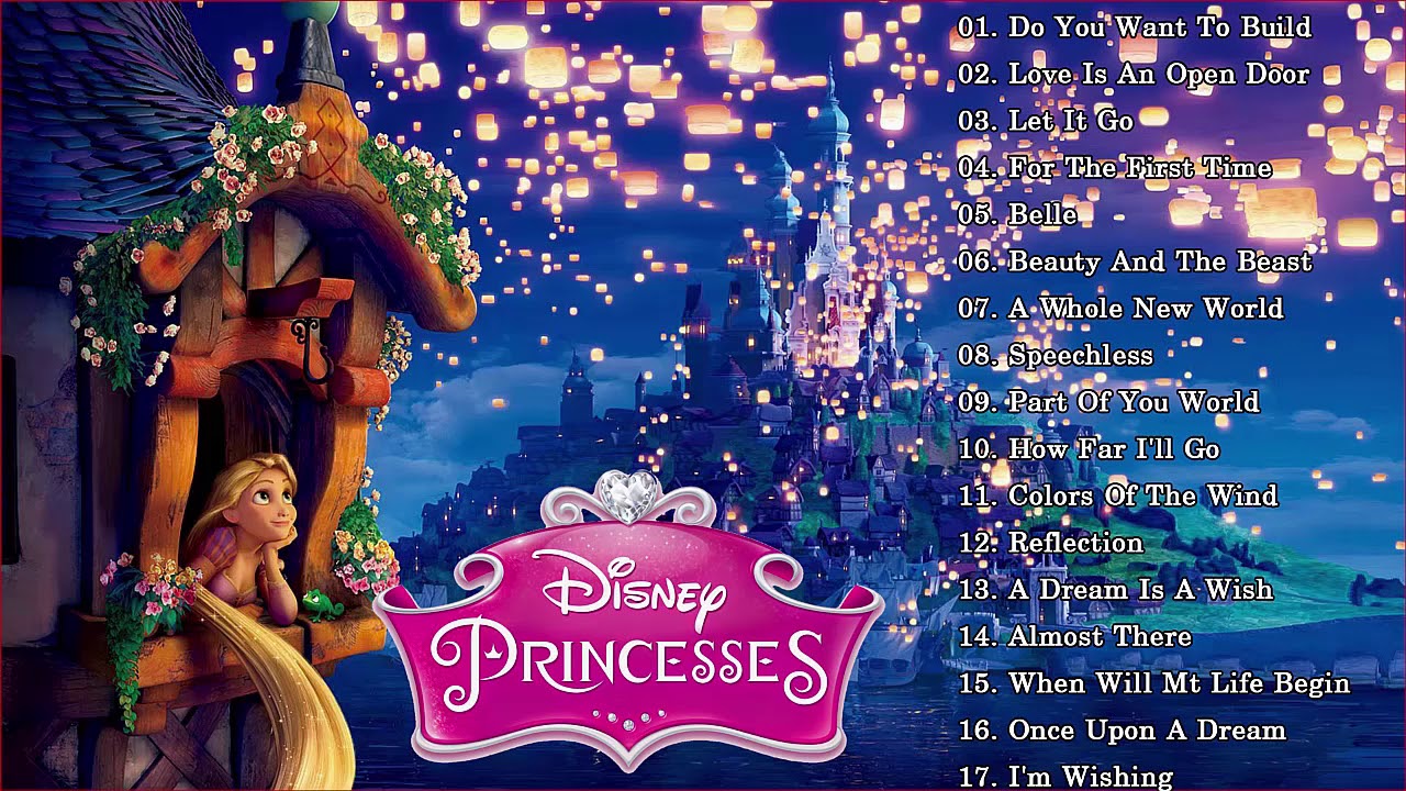 作業用bgm 名曲ディズニーメドレー Disney Princess Songs Compilation Youtube