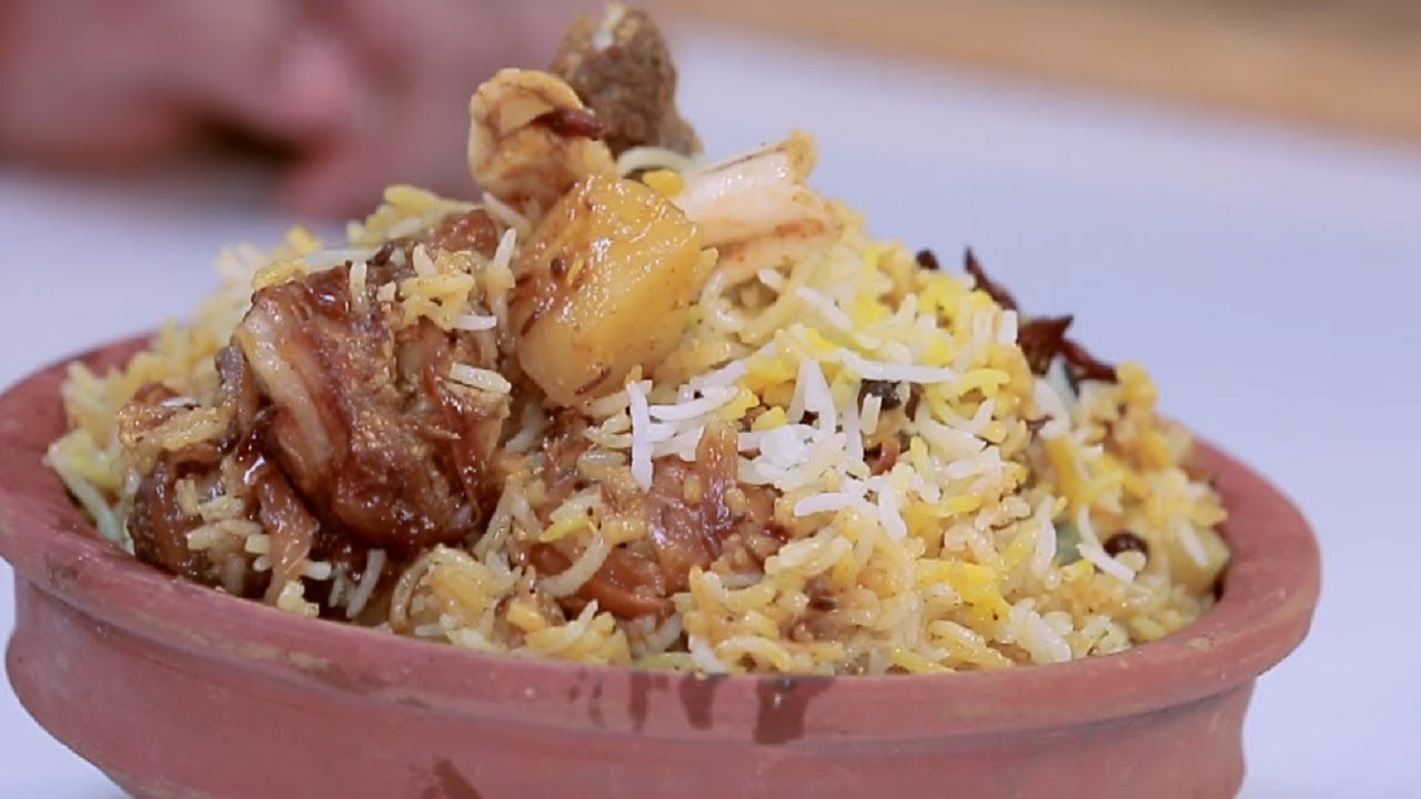 Mutton Dum Biryani Recipe | Kachcha Mutton Gosht Biryani | मटन दम बिरयानी | Homemade Mutton Biryani | India Food Network