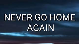 Video thumbnail of "Cody Johnson - Never Go Home Again (Lyrics)"