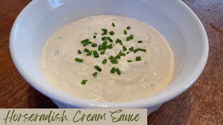 Horseradish Cream Sauce