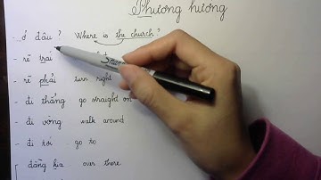Vietnamese language for beginners: how to talk about DIRECTION