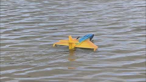 Polaris seaplane maiden flight