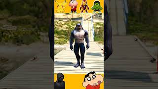 little spiderman vs venom #gta5shinchan #gta5shorts #shortsindia #shorts #gta5mods #indiancartoon