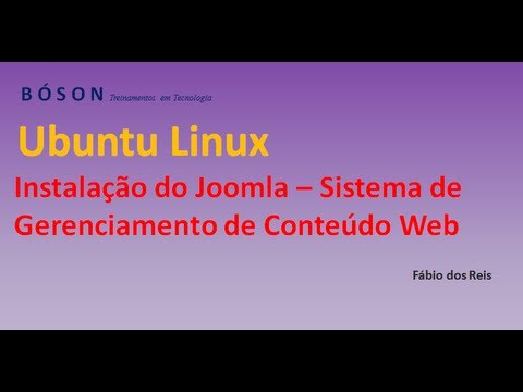 Instalação do Joomla - Sistema de Gerenciamento de Conteúdo Web no Linux Ubuntu