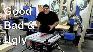 DISAPPOINTED!  Most EXPENSIVE Jobsite Table Saw!