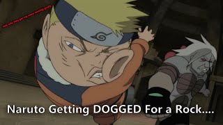 The Time Naruto THREW HANDS For A ROCK! | Naruto Stone of Gelel