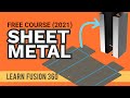 Fusion 360 Sheet Metal for Beginners