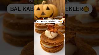 Bal Kabaklı Mini Kekler glutenfree glutensiz youtubeshorts pumpkin cake kek