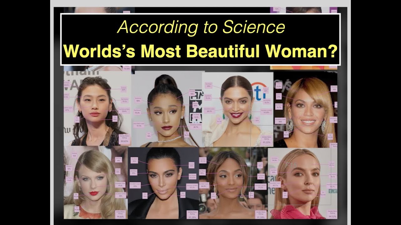 Top 5 Most Beautiful Women According To Science How They Were Judged