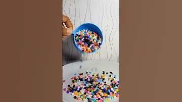 Cleaning the beads with a slow-motion video. #shorts #slowmotion #satisfying #beads