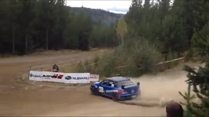 Rally Action - Brenten Kelly & Billy Irvin at Paci...