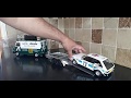 1/18 Altaya (Alitalia Lancia) Fiat 242 Rally Assistance Van with Roof Rack and Trailer.