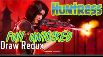 The Huntress Redux draw FULL unlocked in Cod mobile Codm