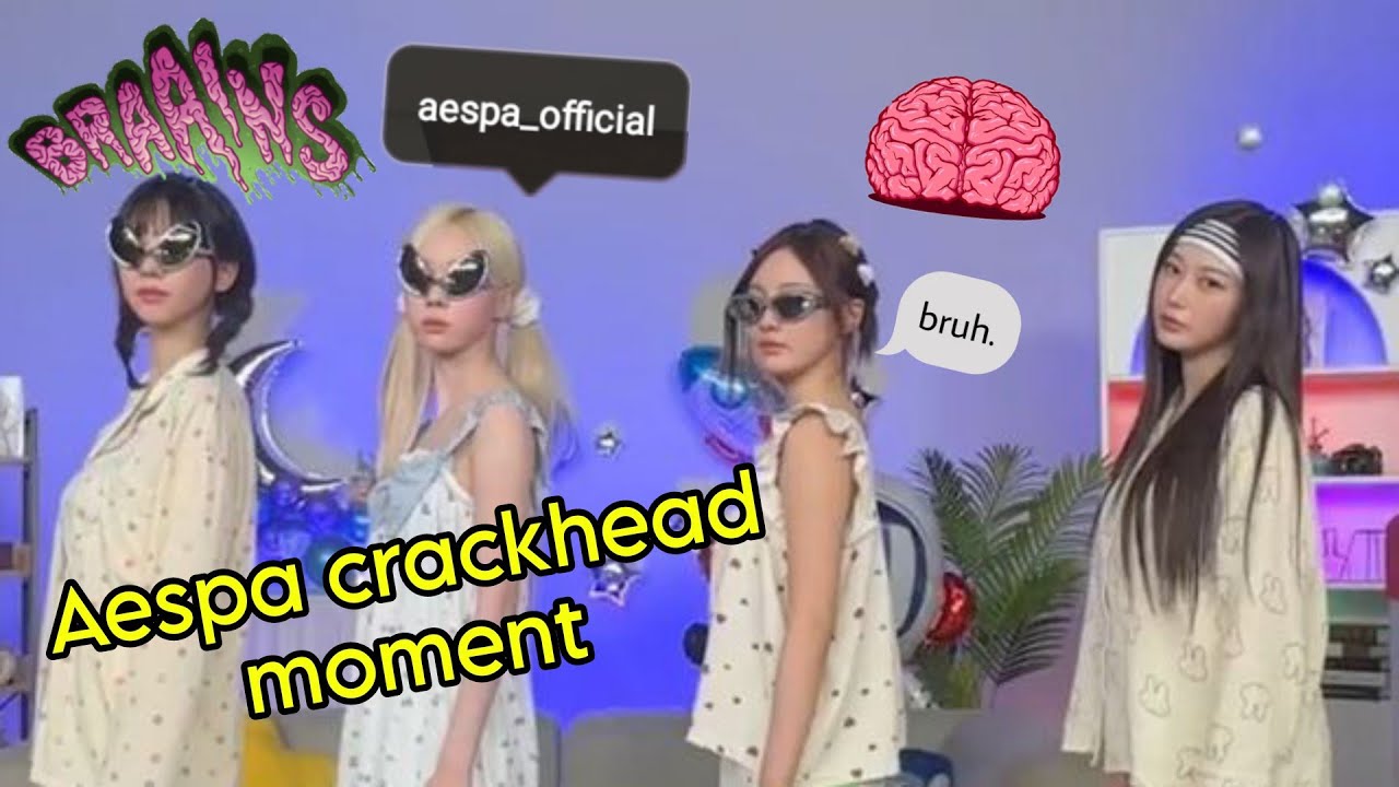 Aespa funny crackhead moments 