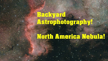 Backyard Astrophotography:  The North America Nebula/Cygnus Wall
