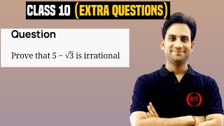 Show that 5 - √3 is irrational.