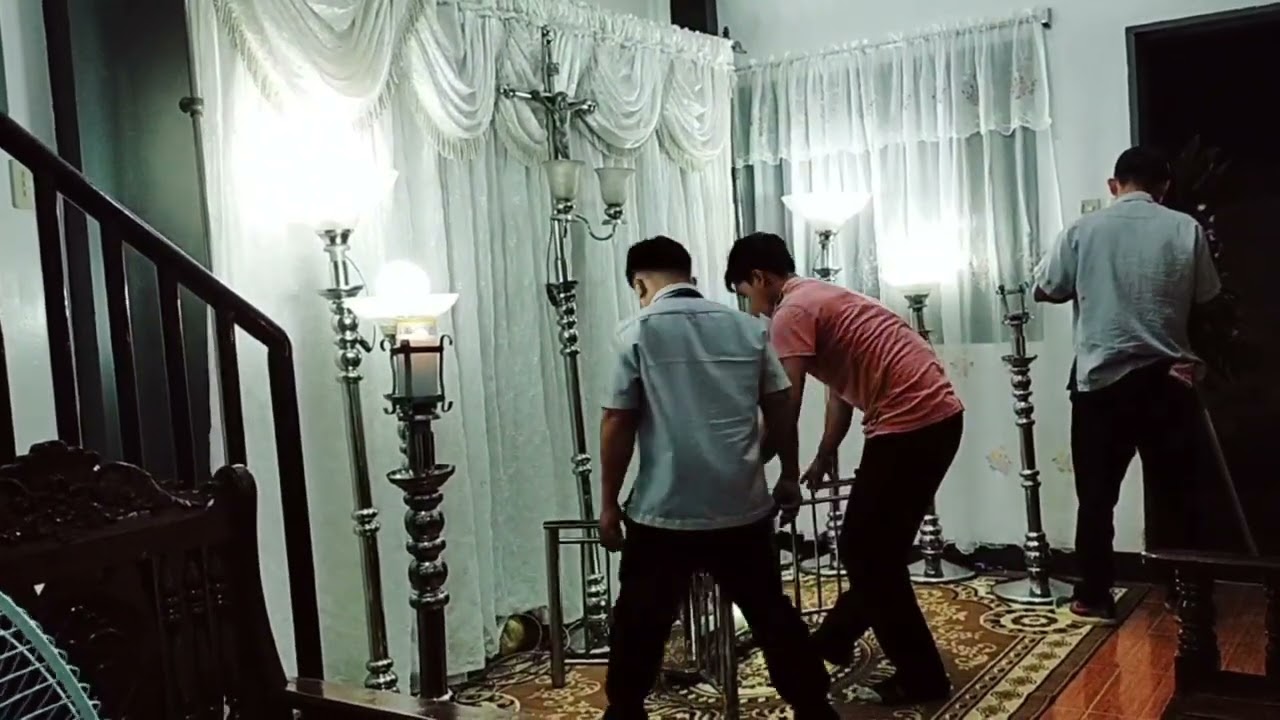 Set up Arrangement from St.Peter funeral services wake for my late Mother💔♥️😭