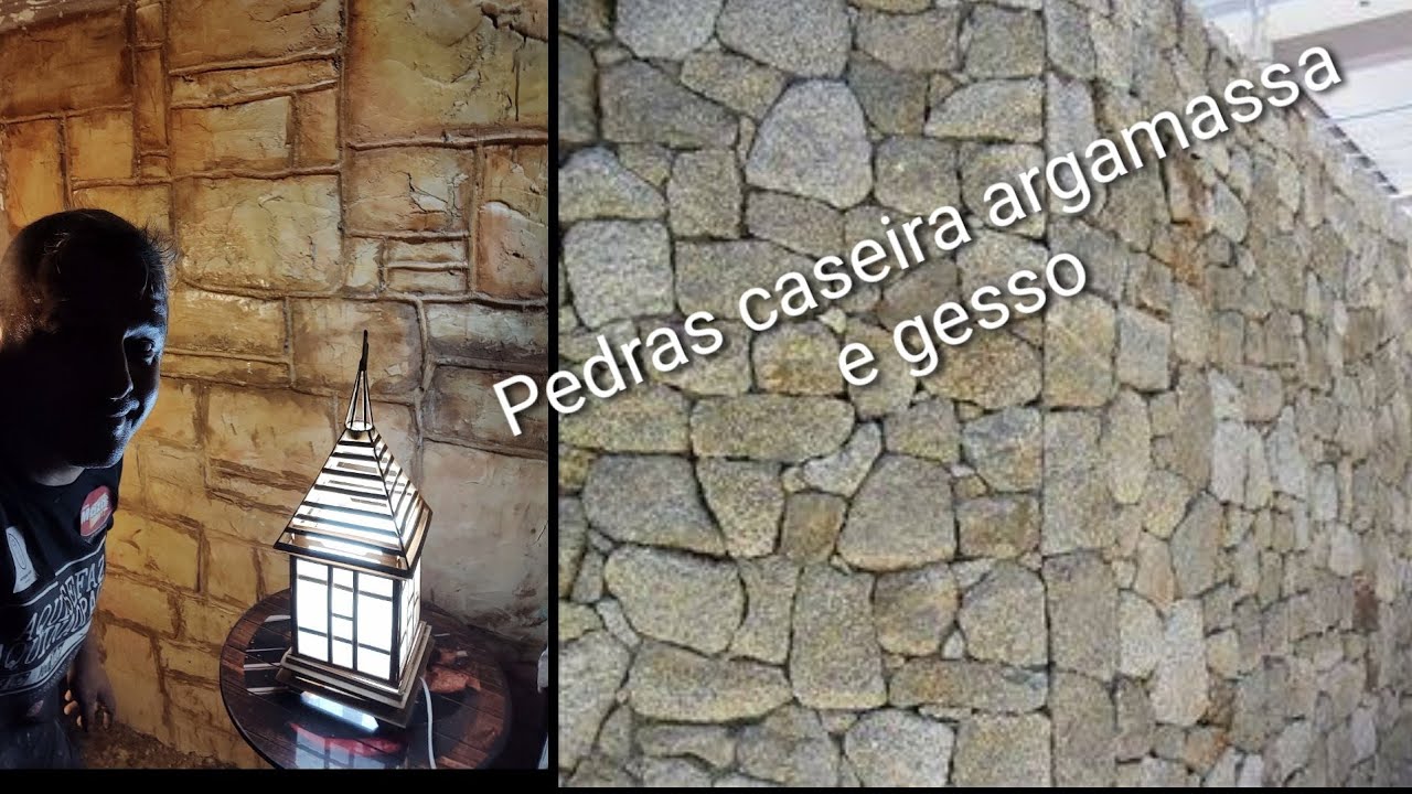 Como construir um muro de pedras com argamassa