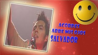 Video thumbnail of "ABRE MIS OJOS OH CRISTO | SALVADOR 🎹 ACORDES FACIL!!!🎹"