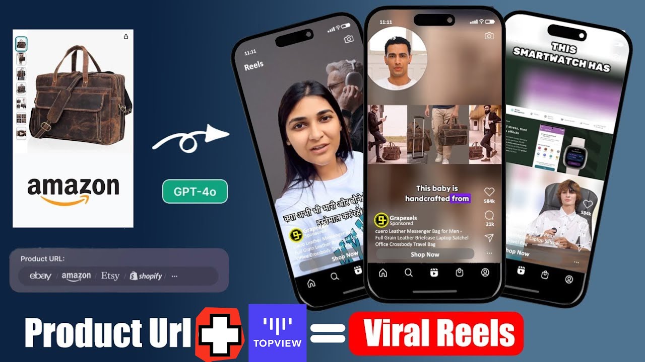 AI Magic: Create Viral Videos from Product Links and Images - YouTube