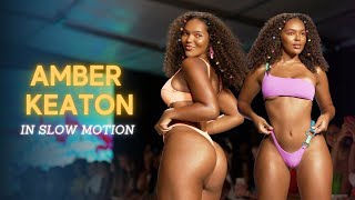 Amber Keaton in SLOW MOTION Miami Swim Week 2024 Part 1