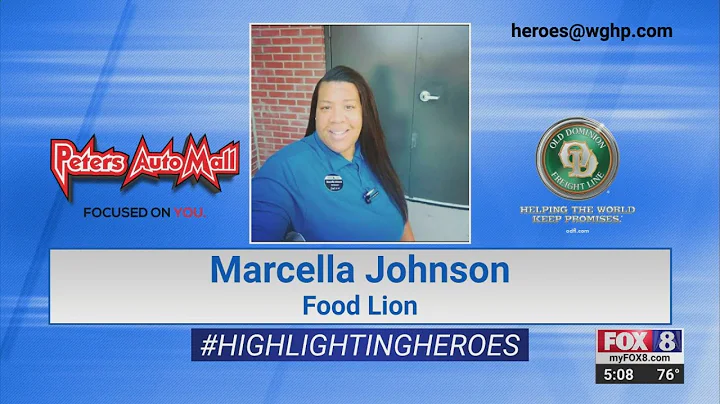 FOX8 Highlighting Heroes: Marcella Johnson, Food L...