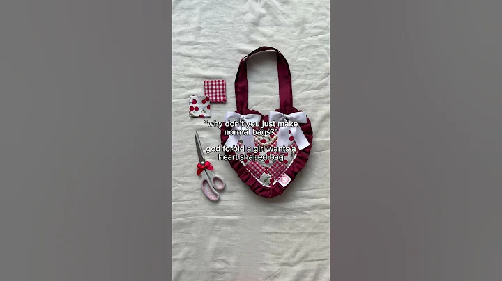 heart shape bags are the best💕 #coquette