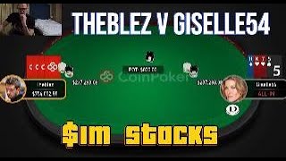 EMERGENCY VIDEO - TheBlez goes on a killing spree at $1000/$2000 Ultra-High Stakes on CoinPoker