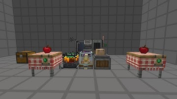How to make a simple shop in Minecraft using the create mod.