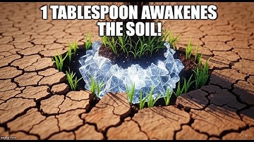 I Added 1 Tablespoon of THIS Mineral… My ‘Dead’ Soil Exploded With Life in 7 Days!