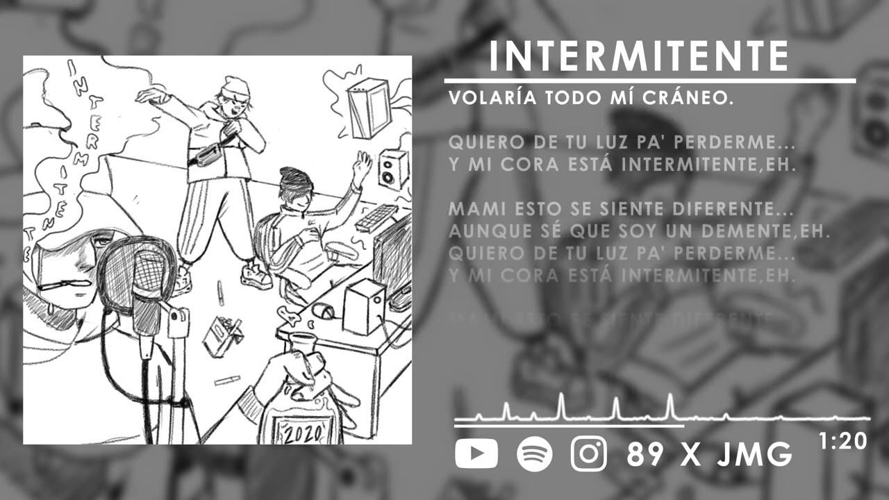 INTERMITENTE - JMG x 89 (Official lyric video)
