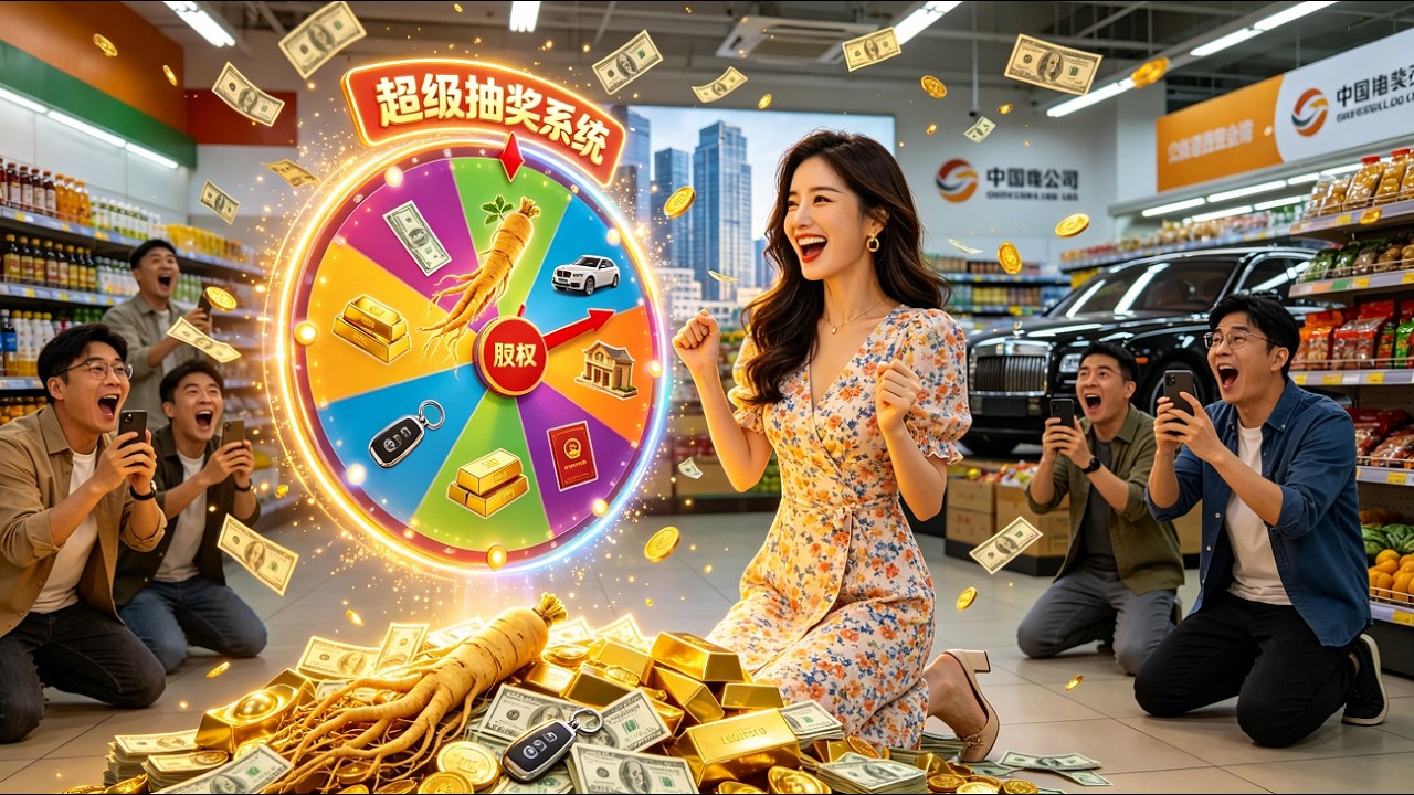 Em gái nghèo rút thưởng trúng nhân sâm, vàng, mua nhà xe, lập đế quốc, thành nữ hoàng. Hay quá!