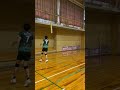 めっちゃ高く跳ぶバレーボール選手【最高到達点】 #Shorts
