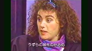 Laura Branigan - Promotional Interview [cc] - Best Hit USA (1983)  Japan