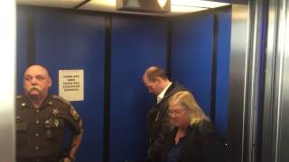 Jochen Wiest leave court after pleading guilty to Toomer's Corner tree fire