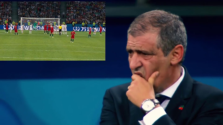 As reações dos técnicos no 3 gol do CR7 # Espanha 3x3Portugal